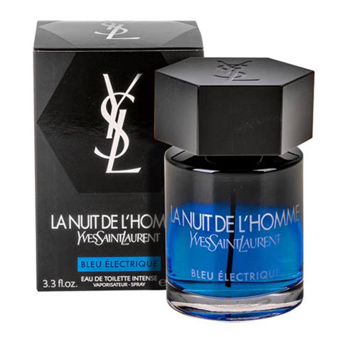 3 ysl la nuit de l'homme|YSL la nuit de l'homme bleu electrique.